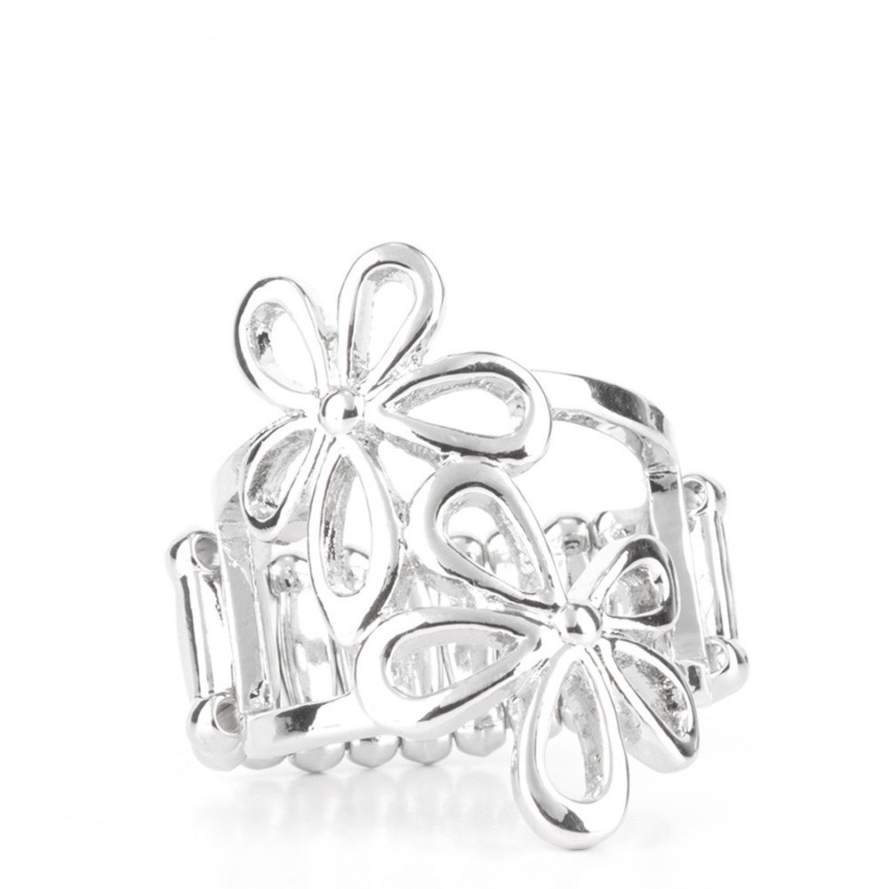 Flower ring- stretchy band